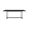 Armen Living Grand Outdoor Patio 7-Piece Dining Table Set in Aluminum with Gray Cushions 840254333253 - alternate 9